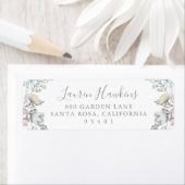 lentebloem | Label retouradres (Insitu)