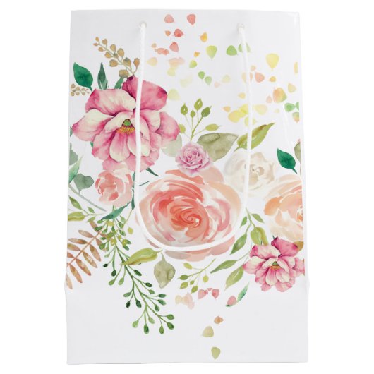 lentebloem medium cadeauzakje (Achterkant)