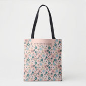Lentebloem Narcis Bloesem Boodschappentas Tote Bag (Voorkant)