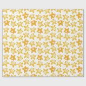 Lentebloem Narcis Patroon Cadeaupapier (Vlak)