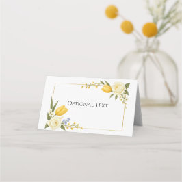Lentebloem Place Card Plaatskaartje