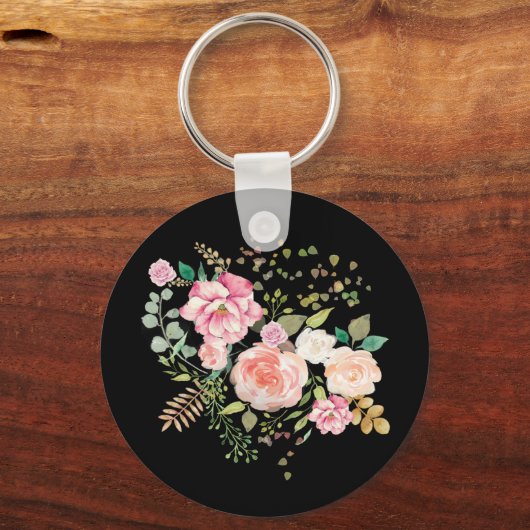 lentebloem sleutelhanger (Voorkant)