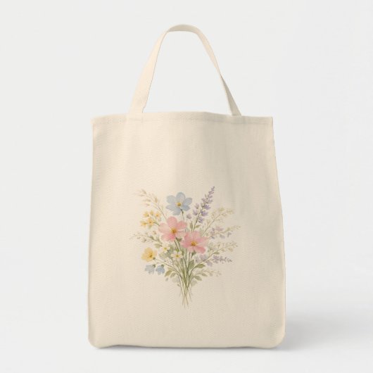 Lentebloem Tote Tas (Voorkant)