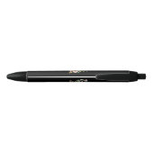 lentebloem zwarte inkt pen (Achterkant)