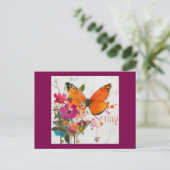 Lentebloemen, 2025, briefkaart (Staand voorkant)