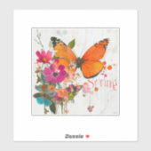 Lentebloemen, 2025, sticker (Vel)