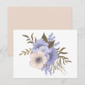 lentebloemen ansichtkaart briefkaart (Voorkant / Achterkant)