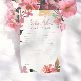 lentebloemen | Baby voorspellingen en advies spel