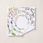 Lentebloemen Bad Handdoek (Wasdoekje)