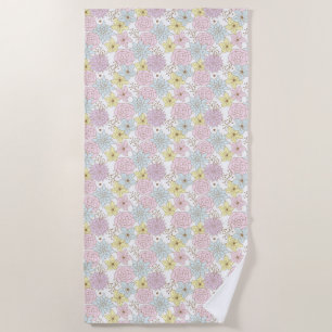 lentebloemen badhanddoek