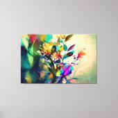 Lentebloemen, Bloemenkunst, Bloemen, Bloemenkunst Canvas Afdruk (Voorkant)