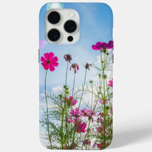 Lentebloemen en vlinder iPhone 15 pro max hoesje