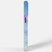 Lentebloemen en vlinder Case-Mate iPhone case (Achterkant / Rechts)