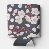 lentebloemen: gedetailleerd behang. blikjeskoeler (Achterkant)