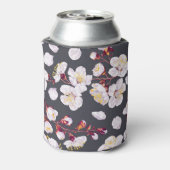 lentebloemen: gedetailleerd behang. blikjeskoeler (Blikje Achterkant)