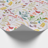 Lentebloemen Inpakpapier (Hoek)