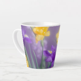 Lentebloemen Latte Mok