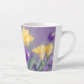 Lentebloemen Latte Mok (Rechts)