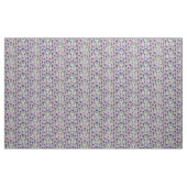 Lentebloemen, Paarse krokus illustratiestof Stof (Yard (91,4 cm))