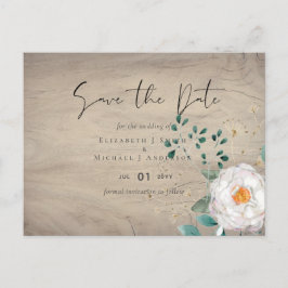 LENTEBLOEMEN Schuur Tuin Bruiloft Briefkaart