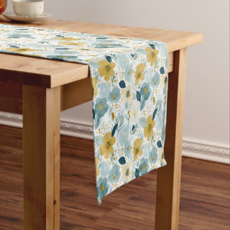 Lentebloemen Tafel Runner Korte Tafelloper