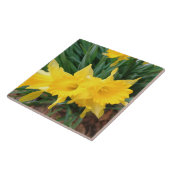 Lentebloemen Tegeltje (Zijkant)