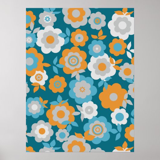 Lentebloemen van Eilin Poster (Voorkant)