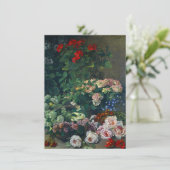 Lentebloemen van Monet Kaart (Staand voorkant)