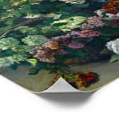 Lentebloemen van Monet Poster (Hoek)
