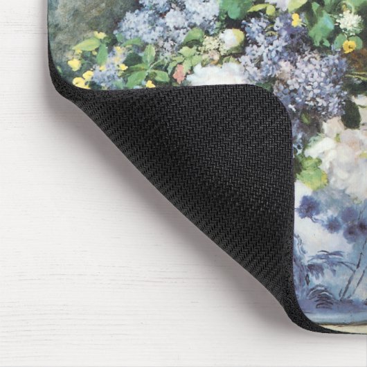 Lentebloemen van Pierre Renoir, Bloemen in een Vaa Muismat (Hoek)