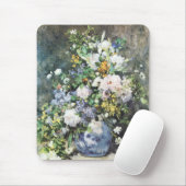 Lentebloemen van Pierre Renoir, Bloemen in een Vaa Muismat (Met muis)