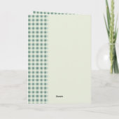 Lentebloemen Verticale Foto Moederdag Feestdagen Kaart (Achterkant)