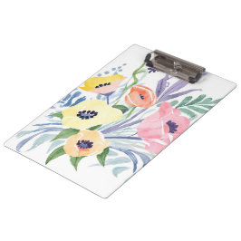 Lentebloemenboeket | Mooie bloemenschildering in w Klembord