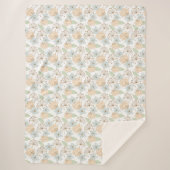 lentebloemendeken sherpa deken (Voorkant)