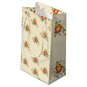 Lentebloemengeschenkzak Klein Cadeauzakje (Achterkant Gekanteld)