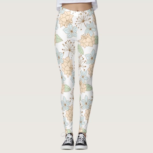 lentebloemenlegging leggings (Voorkant)