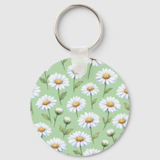 Lentebloemenpatroon Sleutelhanger