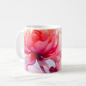 Lentebloementuin Aquarel Koffiemok (Voorkant links)
