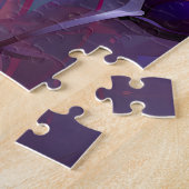 Lentebloementuin Aquarel Legpuzzel (Zijkant)