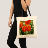 Lentebloementuin Tote Bag (Voorkant (product))