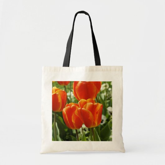 Lentebloementuin Tote Bag (Voorkant)