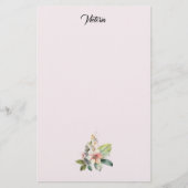 Lentebloemstuk Briefpapier (Voorkant)