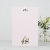 Lentebloemstuk Briefpapier (Staand voorkant)