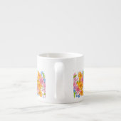 Lentebloemstuk Espresso Kop (Achterkant)