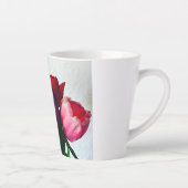 Lentebloemstuk met tulpen latte mok (Rechts)