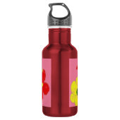 Lentebloemstuk Waterfles (Achterkant)
