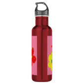 Lentebloemstuk Waterfles (Achterkant)