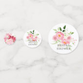 Lentebloesem Bloemige Bruids Shower Confetti (Voorkanten)