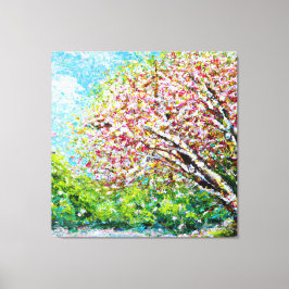 Lentebloesem! Canvas Afdruk