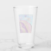 Lentebloesem Landschap Glas (Achterkant)